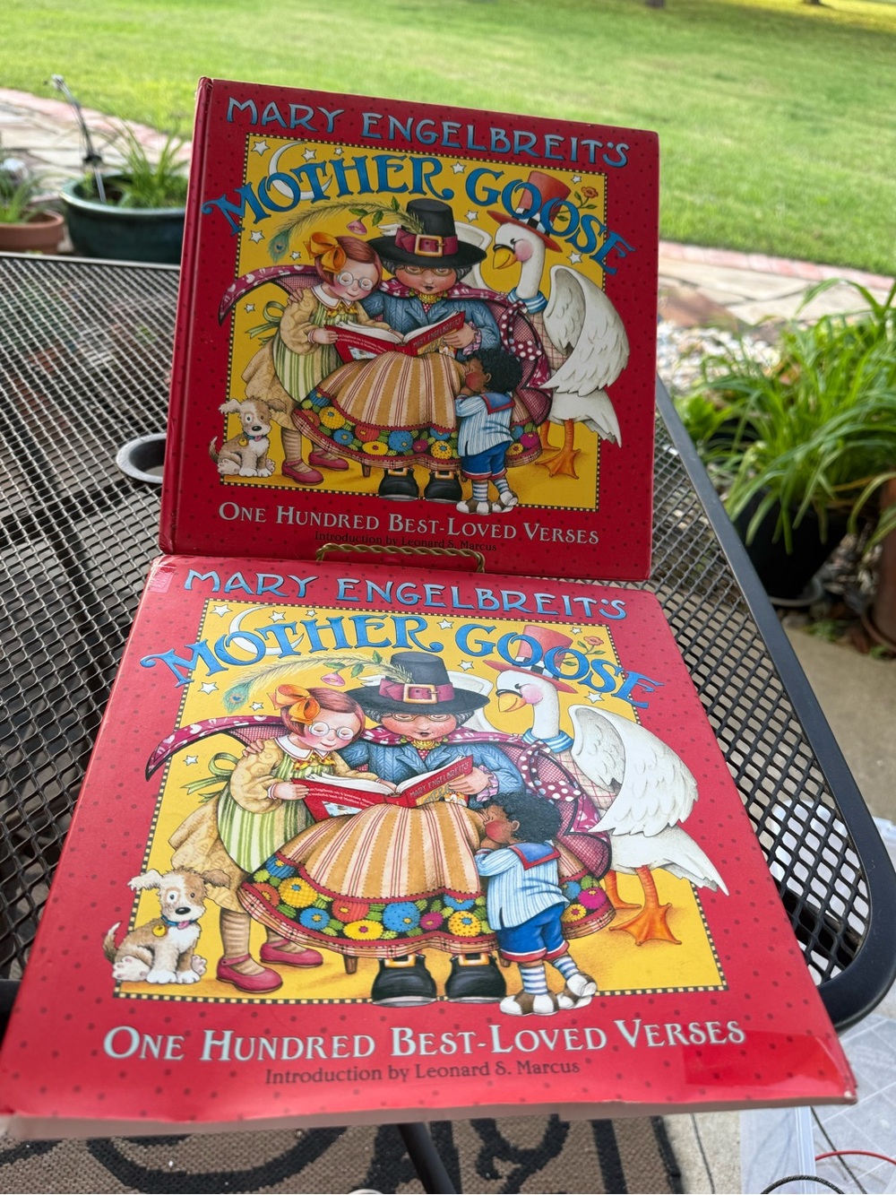 Mary Engelbreit's Mother Goose 100 verses Hardback/dustcover.